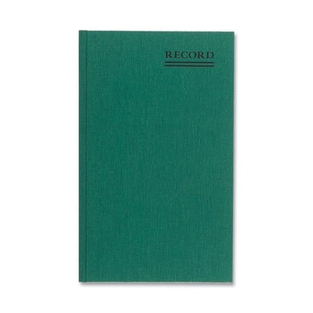 Rediform Office Product Nat'lBrand, Emerald Series Account Book, Green Cover, 150 Pages, 12 1/4 X 7 1/4 56111